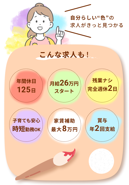 パパッと登録完了 保育士転職なら保育パレット